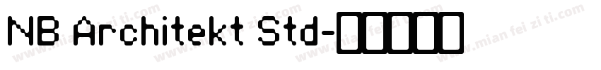 NB Architekt Std字体转换